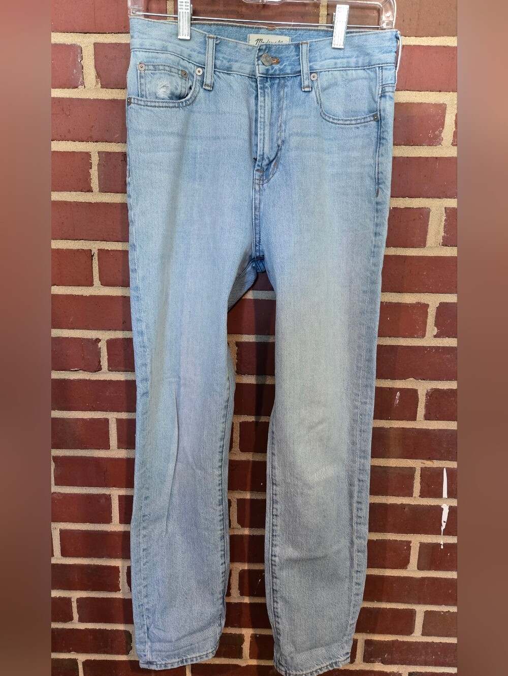 Madewell The Perfect Summer Jean Light Wash Straight Leg Jeans Size 26 - Picture 2 of 9